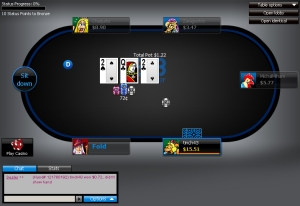 888Poker Table